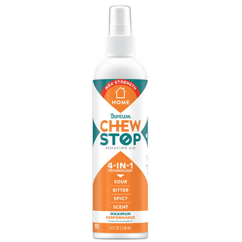 Product image: Tropiclean chew stop max strenght home spray - 236gr-null