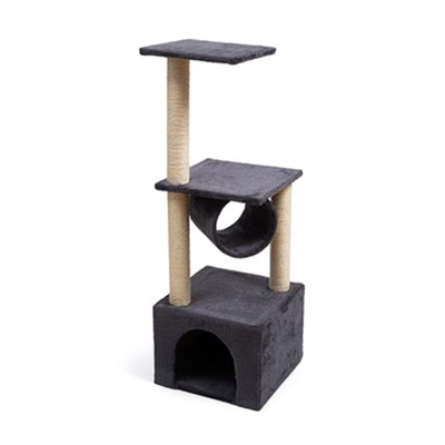 Bari cat tree dk grey 40*40*h110, , medium