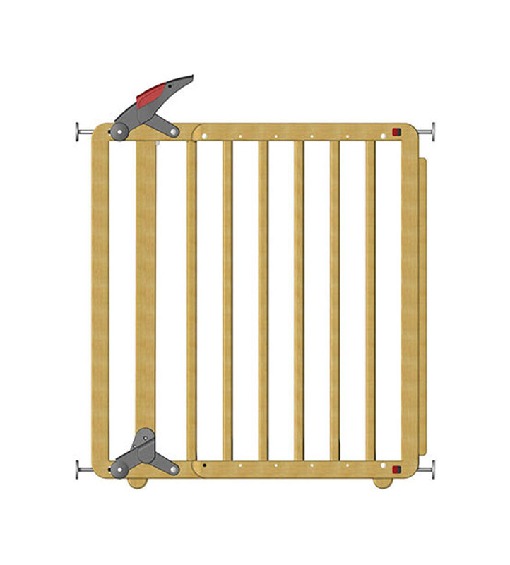 Product image: Nina stair gate 68-102cm wood, , medium-null