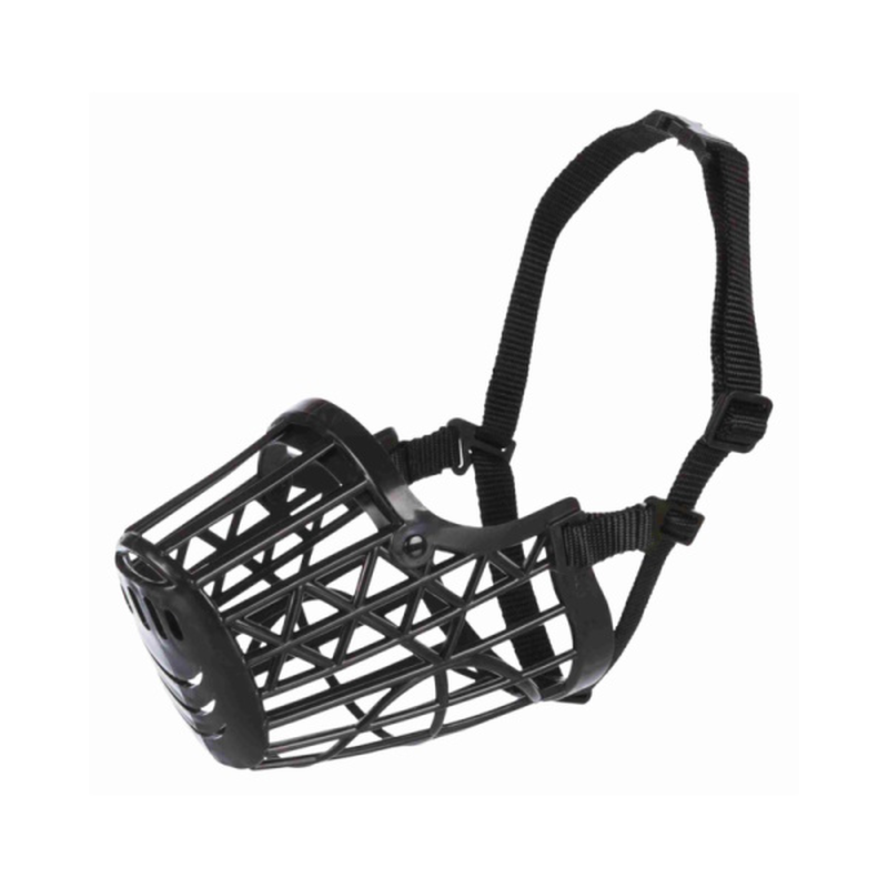 Muzzle plastic m black 20cm, , medium-null