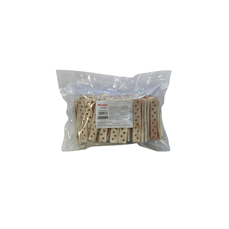 Tail swingers rawhide hole chicken duck mix 80pcs-null