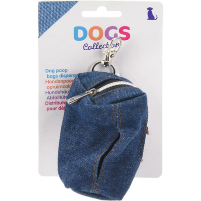 Doggy bag holder - denim, , medium