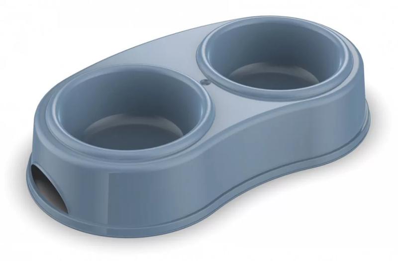 Double pet bowl-null