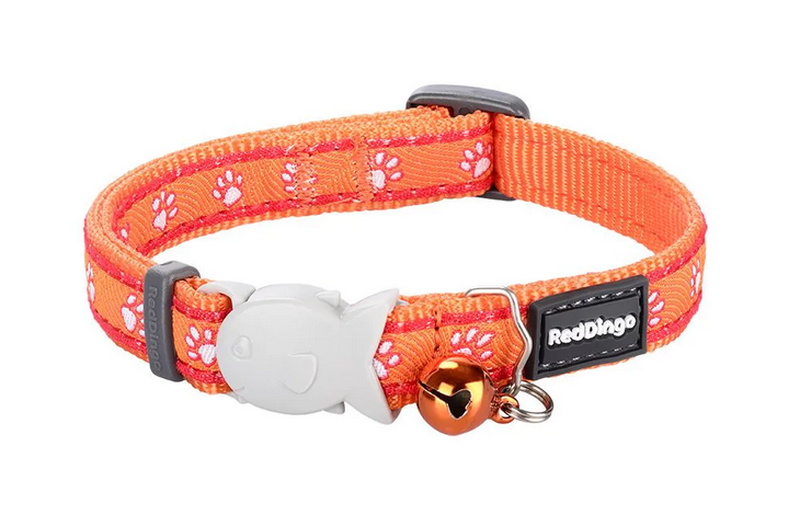 Red dingo desert paws cat collar orange - 20-32 cm-null