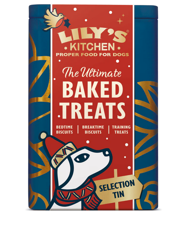 Product image: Lily's kitchen festive the ultimate baked treats tin - 300gr-null