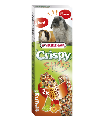Versele laga crispy sticks rabbits-guinea pigs fruit &sigma;&upsilon;&sigma;&kappa;&epsilon;&upsilon;&alpha;&sigma;&iota;&alpha; 110g, , medium