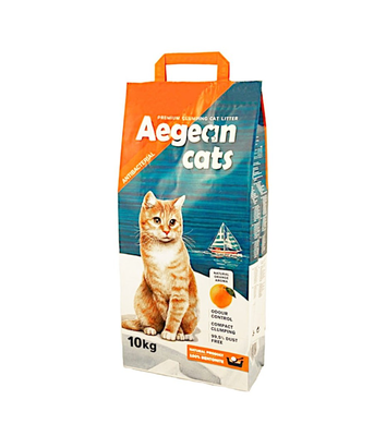 Aegean cat litter orange, , medium