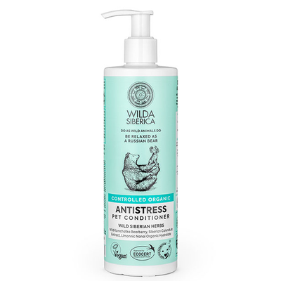 Wilda siberica controlled organic antistress pet conditioner &mu;&alpha;&lambda;&alpha;&kappa;&tau;&iota;&kappa;ή &gamma;&iota;&alpha; &zeta;ώ&alpha; &mu;&epsilon; &xi;&eta;&rho;ό &tau;&rho;ί&chi;&omega;&mu;&alpha; 400ml, , medium