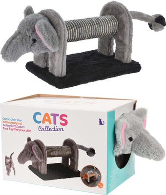 Cat scratcher elephant 49x17x18,5cm, , medium