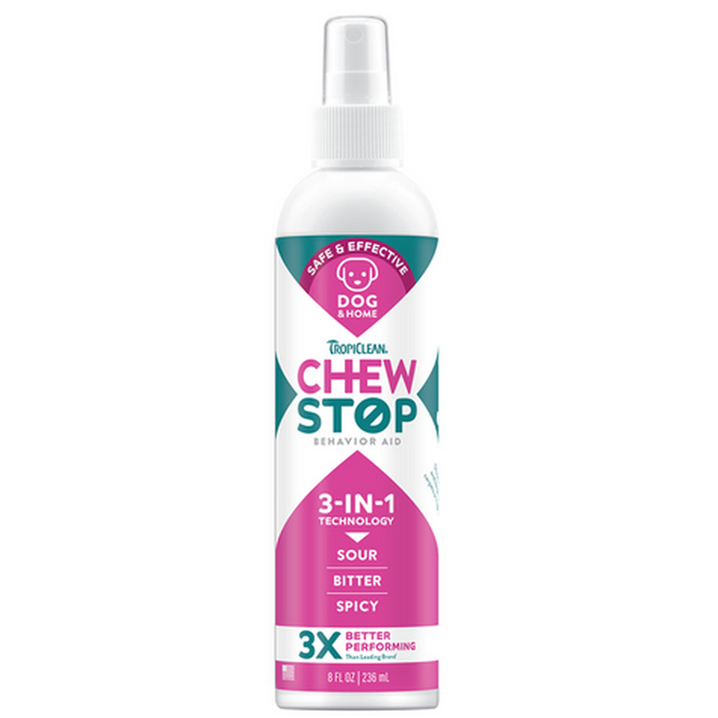 Product image: Tropiclean chew stop dog and home spray - 236gr-null