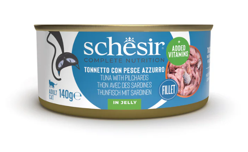 Tuna with pilchards in jelly - 140gr-null