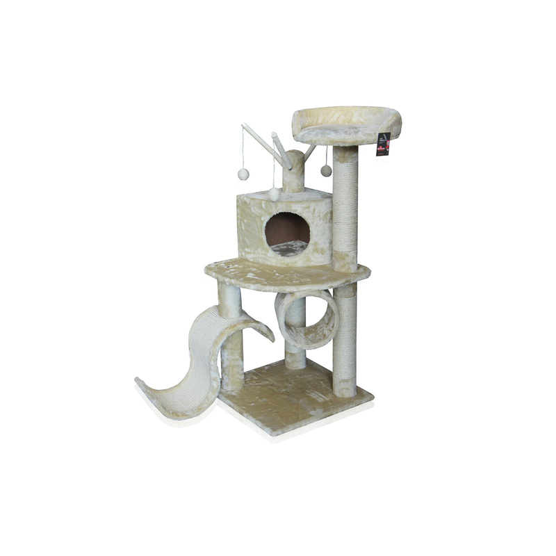 Cat playground joy and imagination 70*50*115cm grey, , medium-null