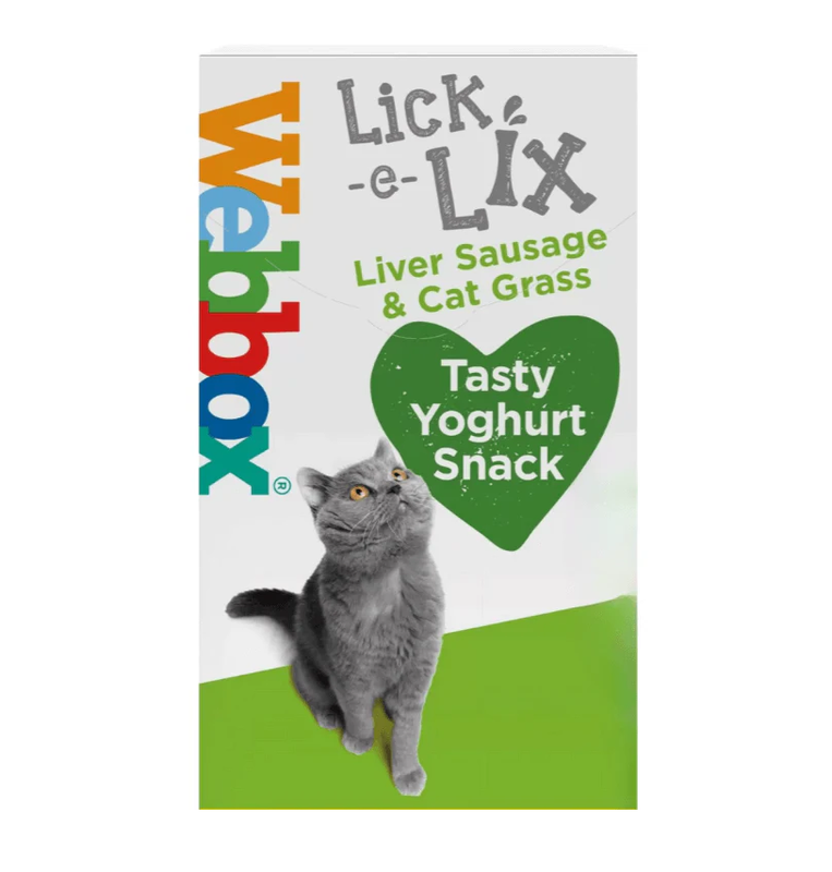 Product image: Webbox lick-e-lix liver sausage & cat grass - 15gr-null