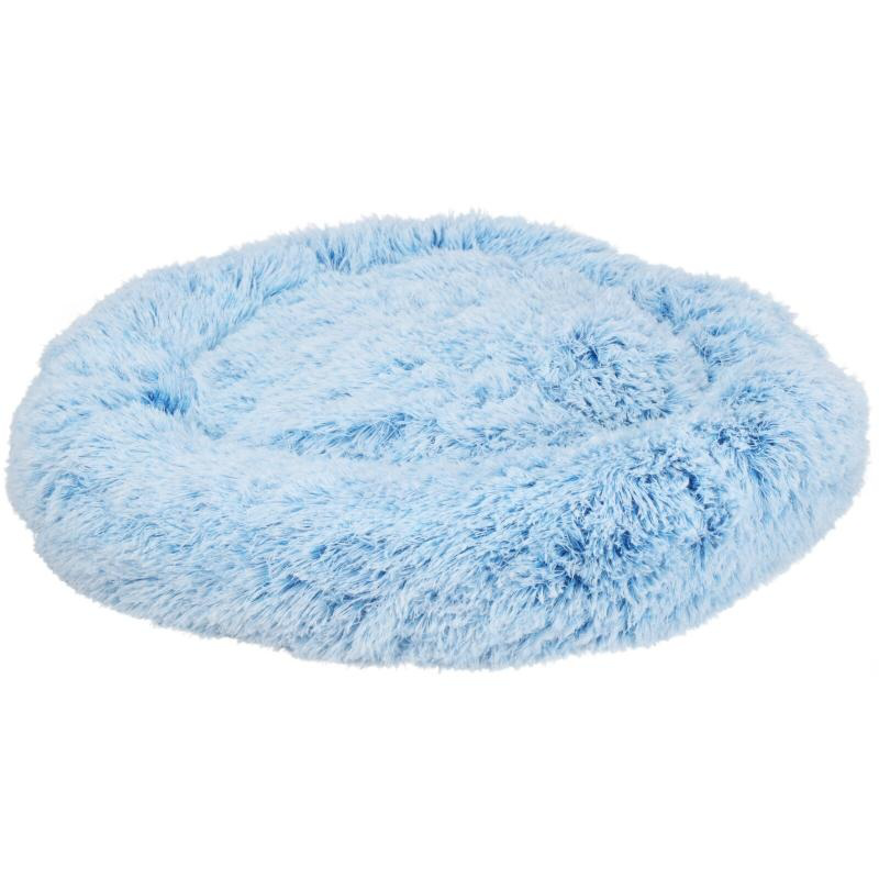 Pet plush basket 60x60x16cm - assorted colors, , medium-null