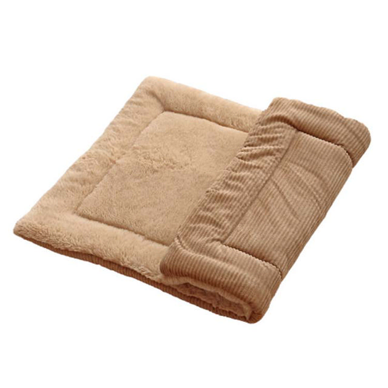 Warm nap mat grey large 90x70cm-null