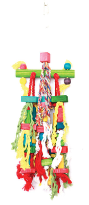 Parrot toy mishmash 20x55cm, , medium