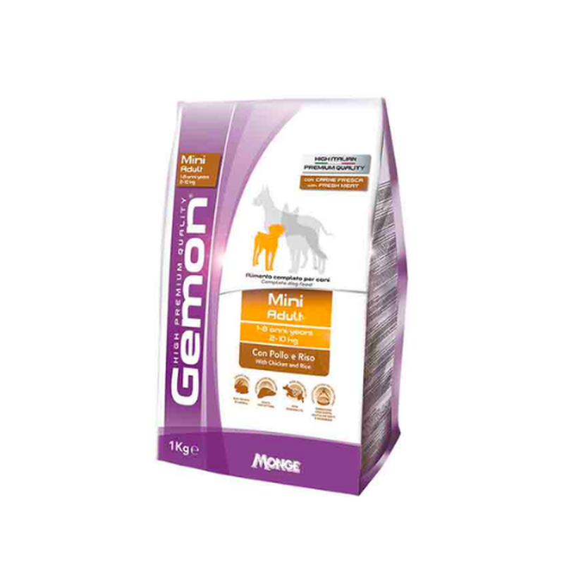 Gemon dog mini adult with chicken rice - 20 kg-null