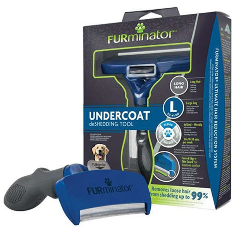 Product image: Furminator long hair deshedding tool for large dogs, , medium-null