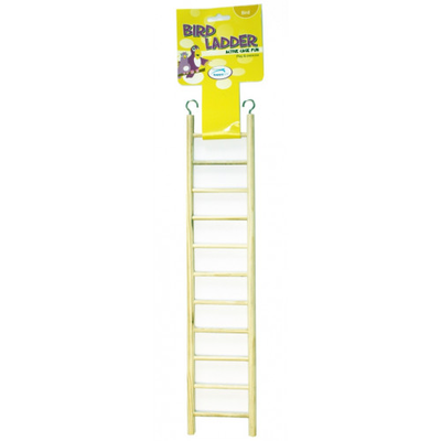 Wooden bird ladder 11 step 44.5cm, , medium