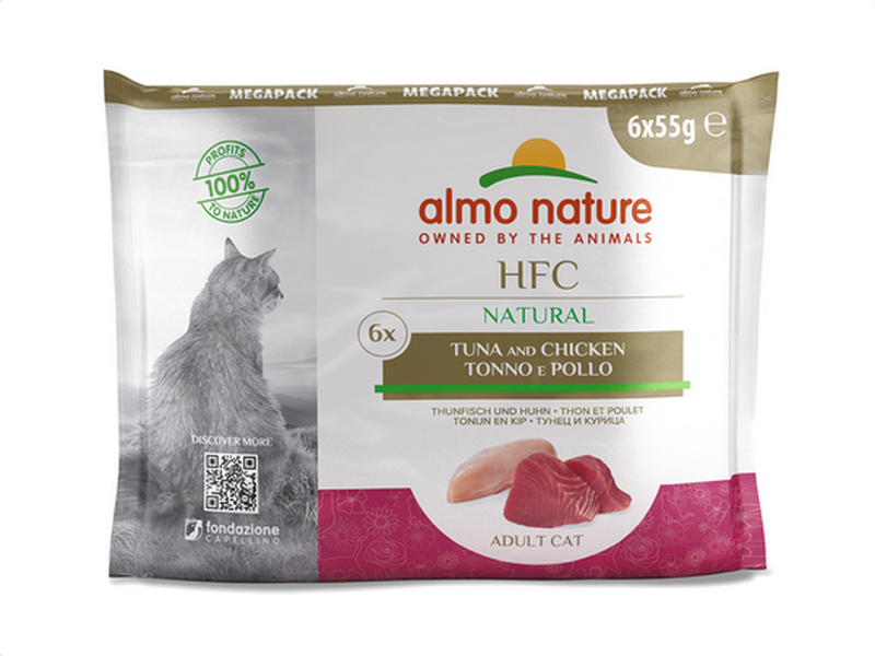 Almo nature hfc tuna and chicken - 330gr-null