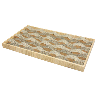 Cat n caboodle tidal cat scratcher 25x45x3cm, , medium
