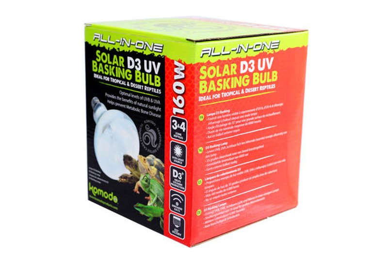 Solar d3 uv basking bulb 160w, , medium-null