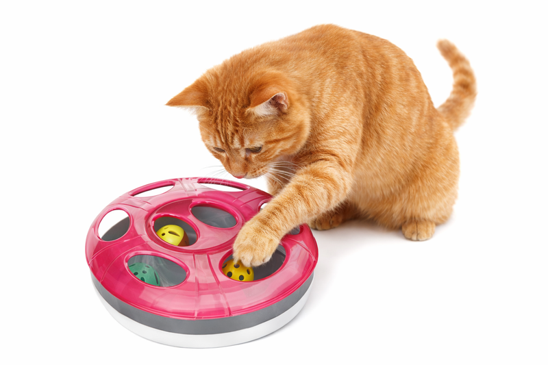 Ufo interactive toy with two balls -pink diam.25xh8cm-null