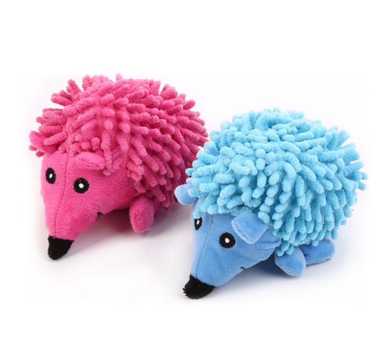 Sound squeaky mop velvet hedgehog-null
