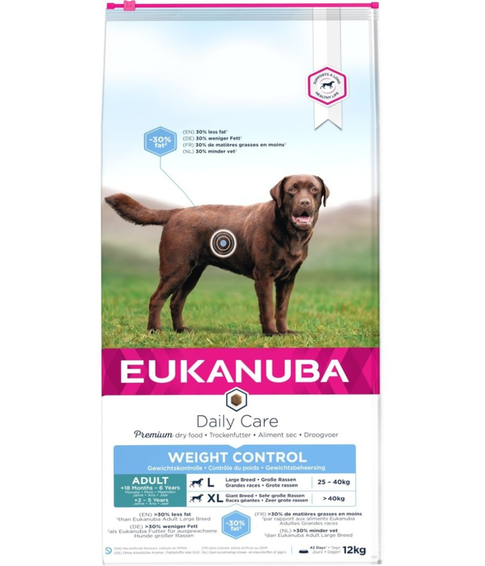Eukanuba adult dog weight control for large breeds &sigma;&upsilon;&sigma;&kappa;&epsilon;&upsilon;&alpha;&sigma;&iota;&alpha; 12kg-null