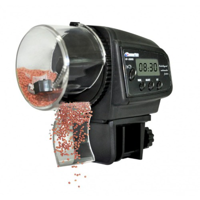Resun adjustable digital lcd automatic fish feeder, , medium