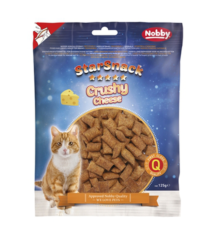 Nobby starsnack crushy cheese - 125gr-null