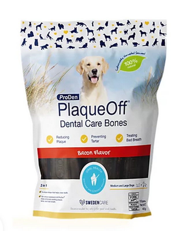 Proden plaqueoff dental bones bacon - 485gr-null
