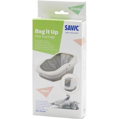 Savic bag it up maxi litter tray bags - 55 x 43 cm, , medium
