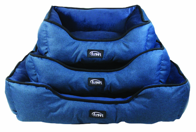 Shc dog bed 50x40x18 blue, , medium