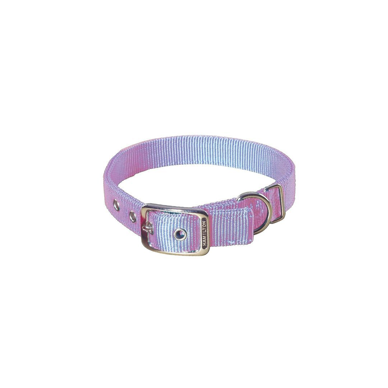 Hamilton deluxe dog collar lavender 18 dd 1 dt, , medium-null