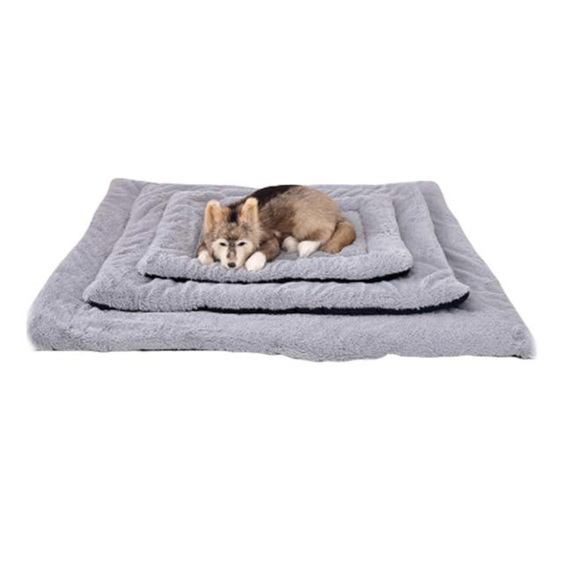 Warm nap mat grey large 90x70cm-null