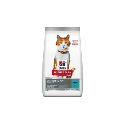 Hills sp adult cat sterilised tuna 300gr, , medium