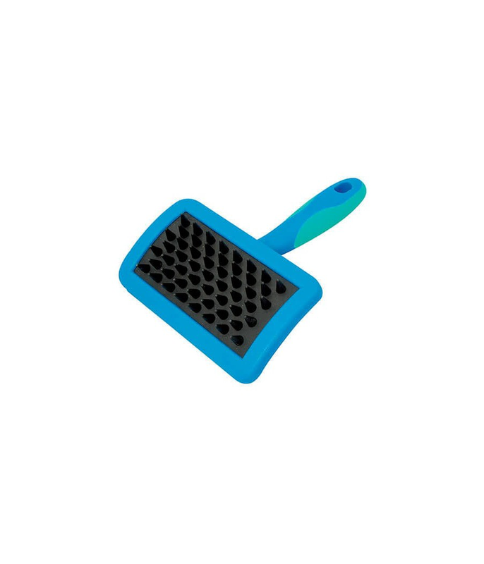 Vivog massage slicker brush &chi;&rho;&omega;&mu;&alpha; blue/green-null