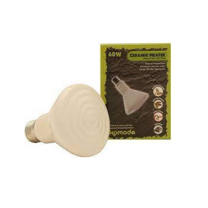 Kom ceramic heat emitter 60w/white, , medium-null
