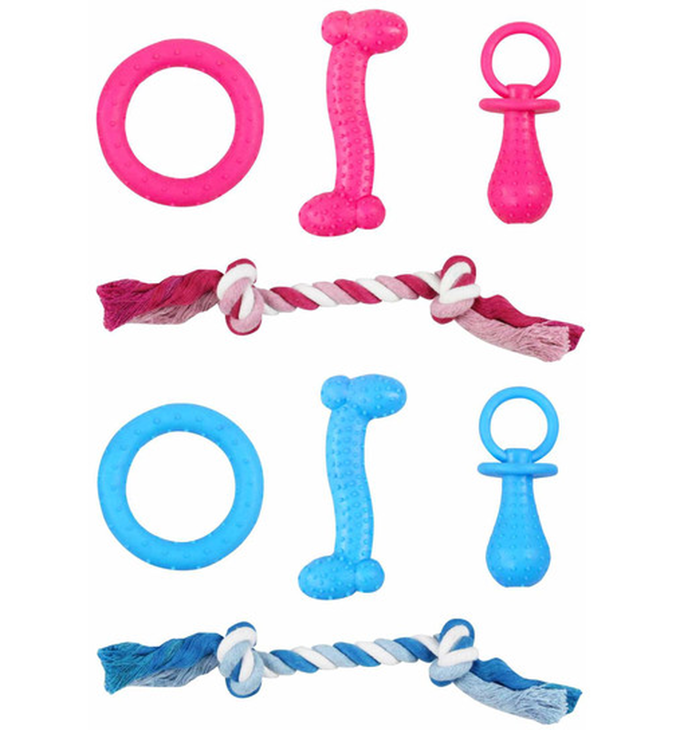 Pawise-puppy starter pack blue, , medium-null