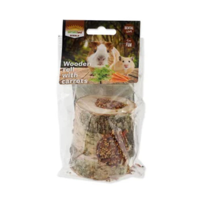 Nature land nibble wooden roll with carrot 150 g, , medium