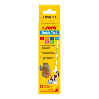 Sera quick test water test 50 pcs/pack, , medium