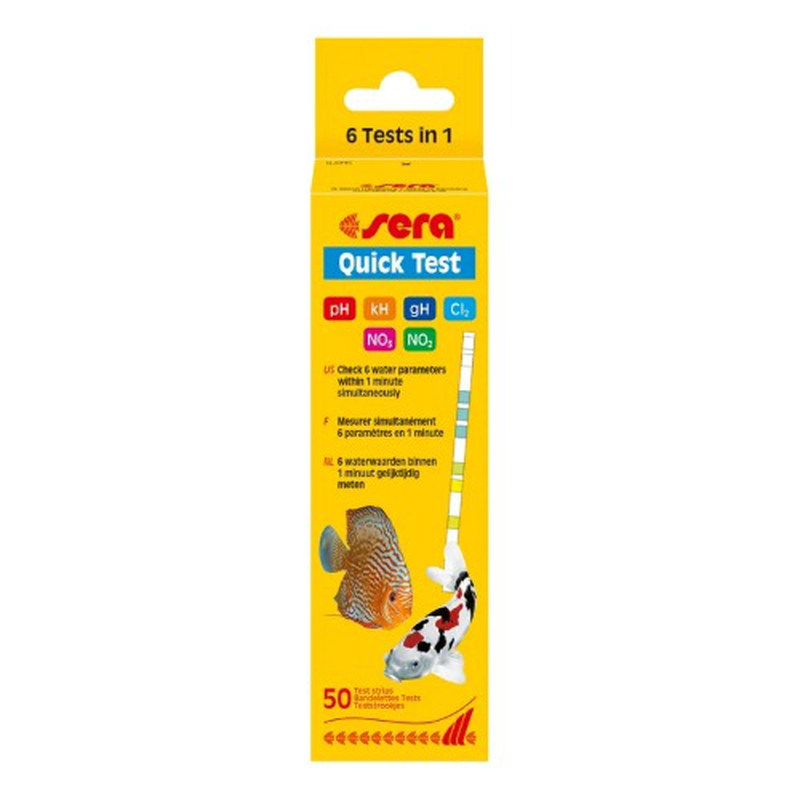 Sera quick test water test 50 pcs/pack, , medium-null
