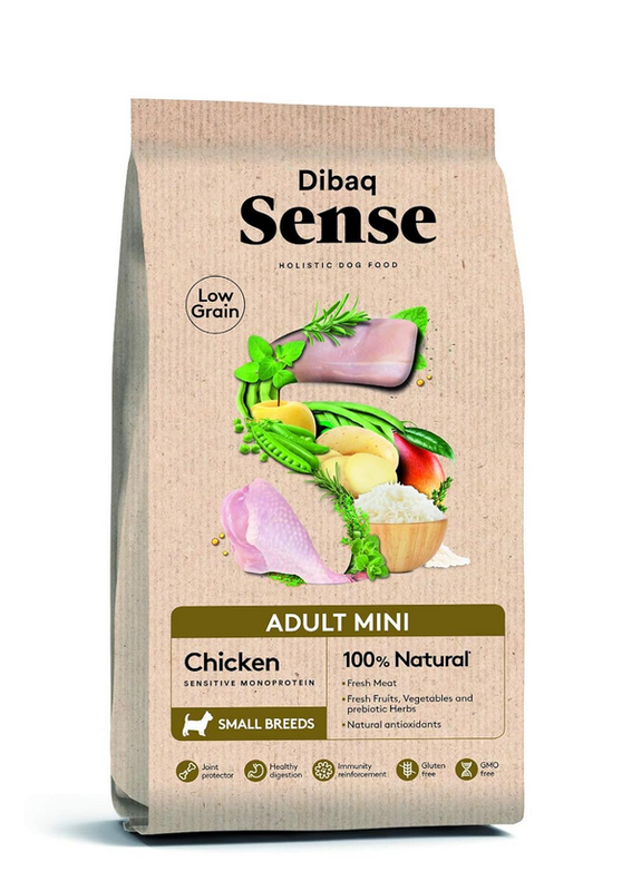 Product image: Dibaq sense low grain adult mini chicken - 2 kg-null