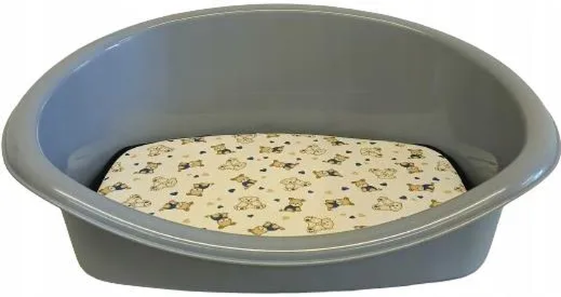 Pet bed with pillow- 46x35xh18cm-null