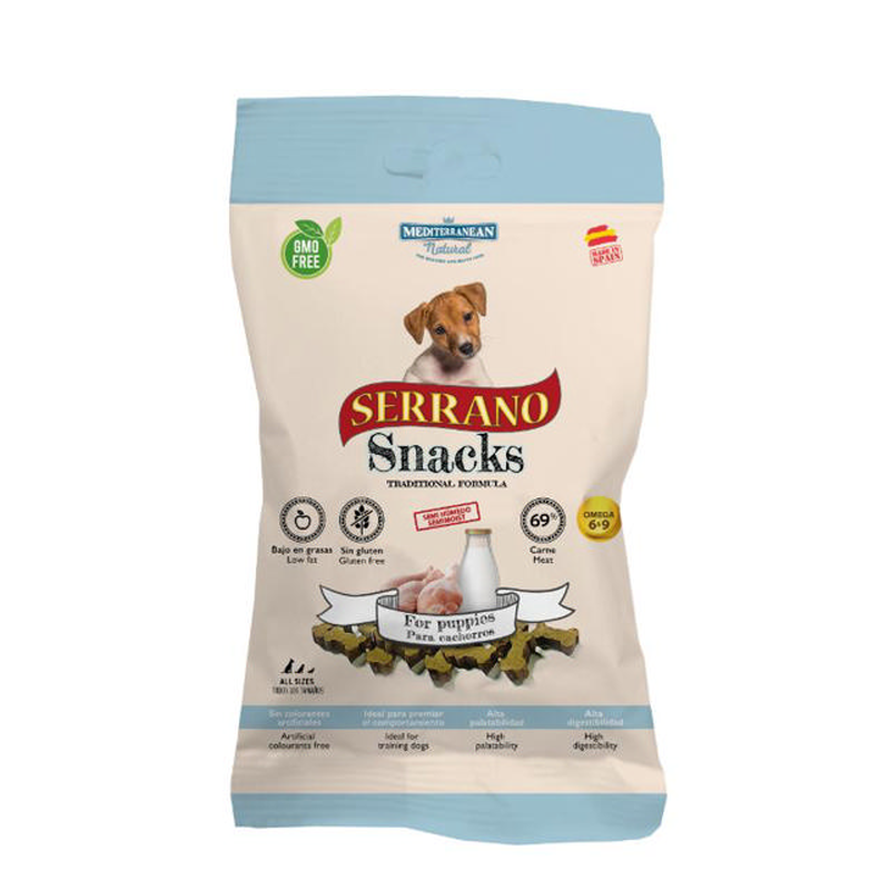 Serrano ham bites puppies - 100g-null