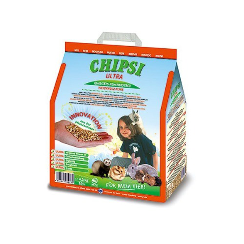 Chipsi ultra bedding plant-fiber substrate, , medium-null