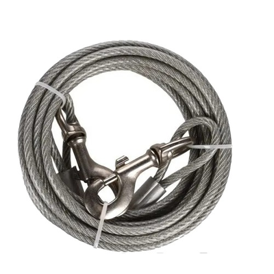 Flamingo tie out cable white 5 m, , medium