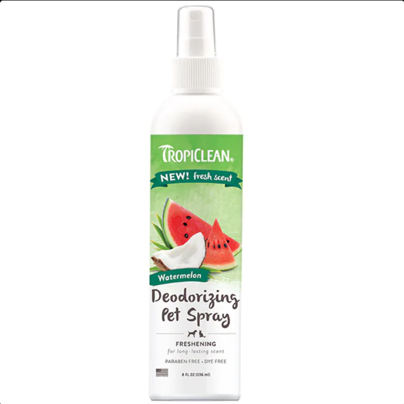 Product image: Tropiclean deodorizing pet spray watermelon - 230gr - 236ml-null