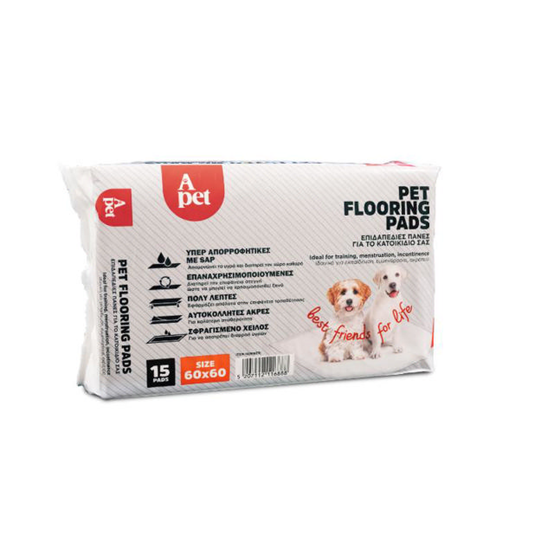 Apet pet flooring pads 60x60 15pc, , medium-null